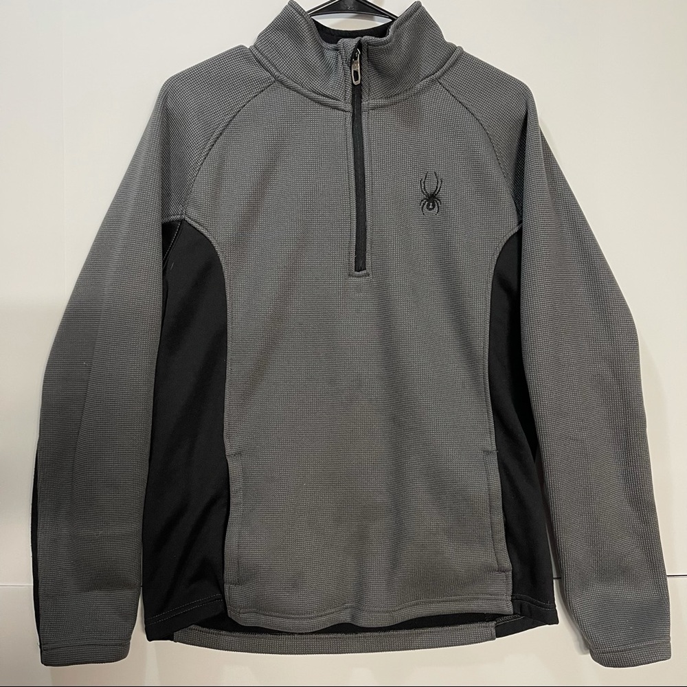 Spyder Jacket/Coat Mens Grey/Black (SIZE MEDIUM) 71H64004-05 *FLAW* (SIZE MED)